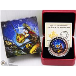 RCM 2015 $25 FINE SILVER COIN-THE WONDER BEAR