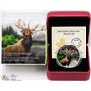 Image 1 : RCM 2015 $20 FINE SILVER COIN MAJESTIC ELK