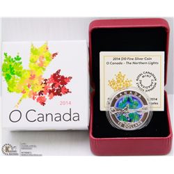 RCM 2014 $10 FINE SILVER COIN-O CANADA-THE