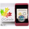 Image 1 : RCM 2014 $10 FINE SILVER COIN-O CANADA-THE