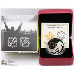 RCM 2015 $10 FINE SILVER COIN - VANCOUVER