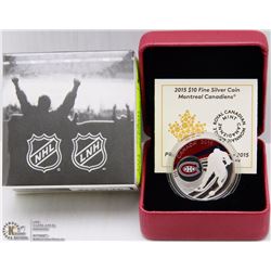 RCM 2015 $10 FINE SILVER COIN - MONTREAL