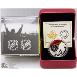 RCM 2015 $10 FINE SILVER COIN - OTTAWA