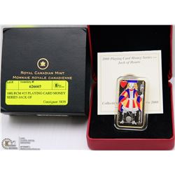 RCM 415 PLAYING CARD MONEY SERIES JACK OF