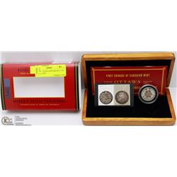 RCM 100TH ANNIVERSARY COIN & STAMP SET
