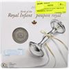 Image 1 : 2013 CANADIAN 25 CENT "BIRTH OF THE ROYAL INFANT"