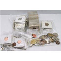 BAG OF ESTATE COLLECTABLE COINS