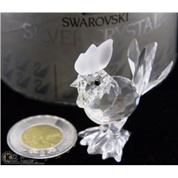 AUTHENTIC SWAROVSKI CHICKEN. IN ORIGINAL