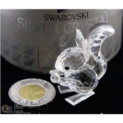 AUTHENTIC SWAROVSKI SQUIRREL IN ORIGINAL