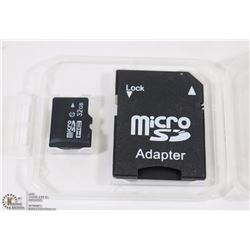 NEW 32GB MICRO SD CARD WITH ADAPTOR