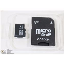 NEW 32GB MICRO SD CARD WITH ADAPTOR