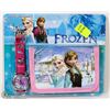 Image 1 : NEW FROZEN KIDS WALLET AND WATCH SET