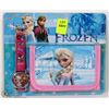 Image 1 : NEW FROZEN KIDS WALLET AND WATCH SET