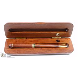 83) PEN SET WITH WOODEN BOX