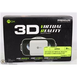 NEW ROX 3D VIRTUAL REALITY HEADSET COMPATIBLE FIT