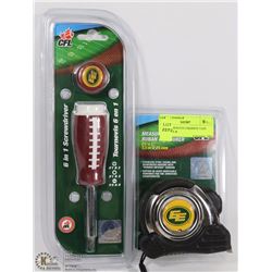 NEW EDMONTON ESKIMOS TAPE MEASURE &