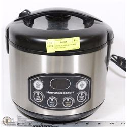 HAMILTON BEACH RICE COOKER WITH DELAY START