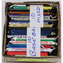 2 PACKS OF 10 UNOPENED PACKS FOR 1990S 1 BASEBALL