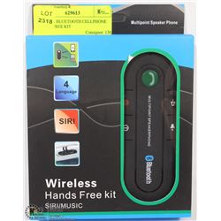VEHICLE BLUETOOTH CELLPHONE HANDS FREE KIT
