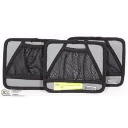 3 MAGNETIC GUN CABINET PISTOL HOLDERS