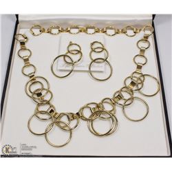 FIFTH AVENUE COLLECTION GOLD COLOR CIRCLE STYLE
