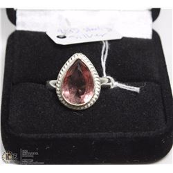 #28 PINK AMETHYST GEMSTONE RING