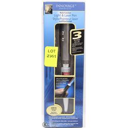 NEW MULTI-FUNCTION LIGHT AND LASER PEN