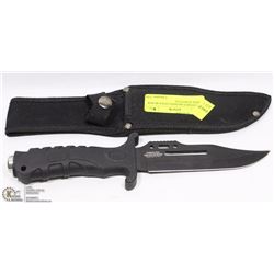 USA DESIGN MARINS STYLE BLACK STEEL SURVIVOR