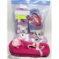 4 PACKS LADIES BALLERINA SLIPPERS WITH FACES