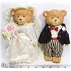 Image 1 : MARRIED BEAR COUPLE ORNAMENTS