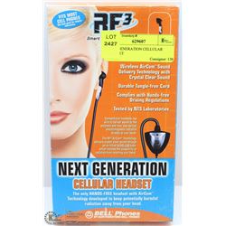 NEXT GENERATION CELLULAR HEADSET