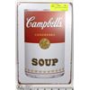 Image 1 : VINTAGE STYLE METAL CAMPBELLS SOUP SIGN