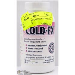 BOTTLE OF 150 CAPSULES COLD FX EXP NOV.2018