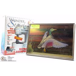 MALLARD DRAKE WALL HANGING WITH WONDER STITCH