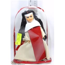 VINTAGE 1930'S NUN DOLL BLACK ROBE