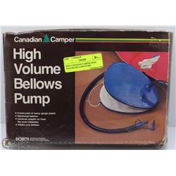 NEW CANADIAN CAMPER HIGH VOLUME BELLOWS PUMP