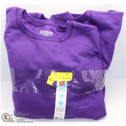LOT OF TWO HANES SWEAT SHIRTS SIZE LARGE