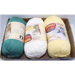 NEW BERNAT COTTON BIG BALL YARN