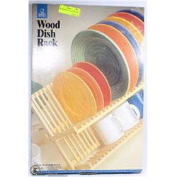 SWEDISH STYLE WOOD DISH RACK