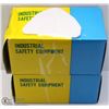 Image 1 : LOT OF 2 INDUSTRIAL F2 RESPIRATOR FILTER REFILLS