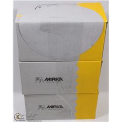 3 CASES OF 100 SANDING DISCS 320 GRIT 6"