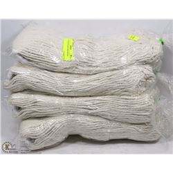 LOT OF FOUR 24OZ MOP HEADS