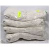 Image 1 : LOT OF FOUR 24OZ MOP HEADS