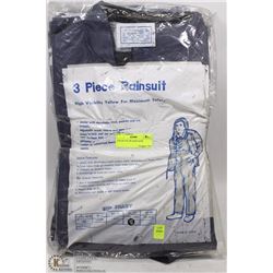 LOT OF 6 XL 3PC RAIN SUITS