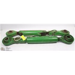 2 JOHN DEERE TRACTOR ADJUSTABLE HITCH BARS