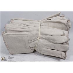 BUNDLE OF 12 PAIRS OF WORK GLOVES