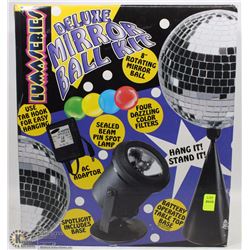 DELUXE 8" MIRROR BALL KIT