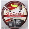 Image 1 : NEW 100' KINK CONTROL GARDEN HOSE WITH