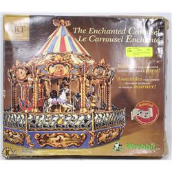 NEW THE ENCHANTED CAROUSEL 3D BUILDING SET