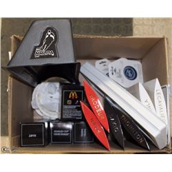 #16 NHL MEMORABILIA MINI COLLECTIBLES